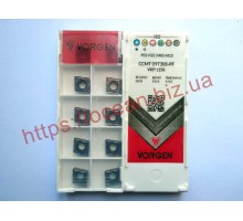 Твердосплавна пластина токарна CCMT 09T308-PF VKP1150 VORGEN